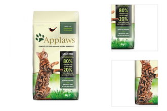 APPLAWS Dry Cat Chicken with Lamb 2 kg 3