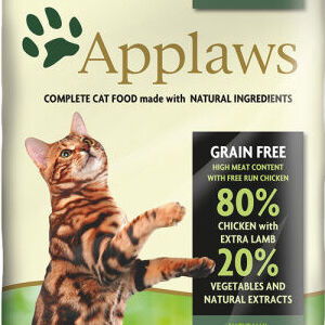 APPLAWS Dry Cat Chicken with Lamb 2 kg 5