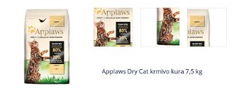 Applaws Dry Cat krmivo kura 7,5 kg 1