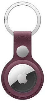 Puzdro na kľúče pre Apple AirTag FineWoven, morušovo červená