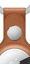 Apple AirTag Leather Key Ring, saddle brown 5