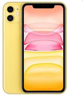Apple iPhone 11, 128GB, yellow, Trieda B - použité, záruka 12 mesiacov