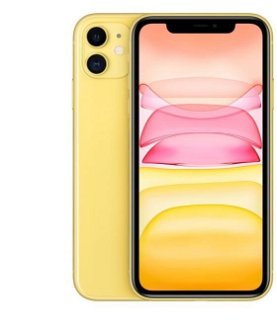 Apple iPhone 11, 256GB, žltá, Trieda C - použité, záruka 12 mesiacov