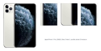 Apple iPhone 11 Pro, 256GB, strieborná, Trieda C - použité, záruka 12 mesiacov 1