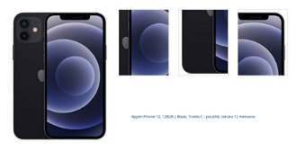 Apple iPhone 12, 128GB, čierna, Trieda C - použité, záruka 12 mesiacov 1