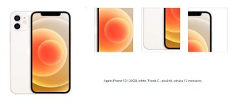 Apple iPhone 12, 128GB, biela, Trieda C - použité, záruka 12 mesiacov 1