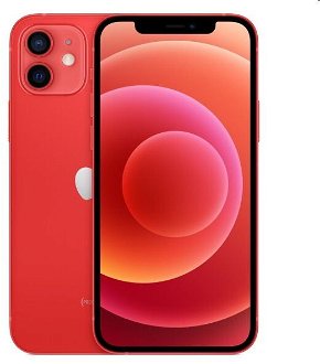 Apple iPhone 12 64GB, red, Trieda A - použité, záruka 12 mesiacov