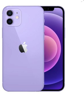Apple iPhone 12 mini 64GB, purple, Trieda C - použité, záruka 12 mesiacov