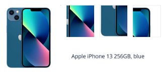 Apple iPhone 13 256GB, modrá 1