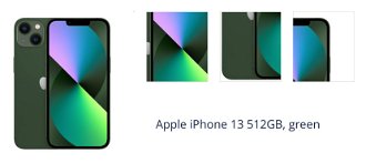 Apple iPhone 13 512GB, zelená 1