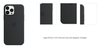 Apple iPhone 13 Pro Silicone Case with MagSafe, midnight 1