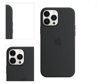 Apple iPhone 13 Pro Silicone Case with MagSafe, midnight 4