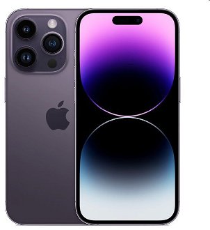 Apple iPhone 14 Pro, 128GB, temná fialová, Trieda A - použité, záruka 12 mesiacov