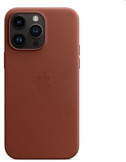 Apple iPhone 14 Pro Max Leather Case with MagSafe, umber