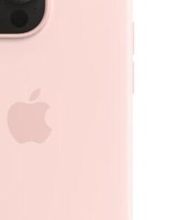 Silikónový zadný kryt pre Apple iPhone 14 Pro s MagSafe, kriedovo-ružová 5