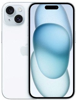 Apple iPhone 15, 256GB, modrá, nový tovar, neotvorené balenie