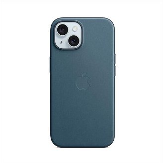Apple iPhone 15 Plus FineWoven Case with MagSafe - Pacific Blue