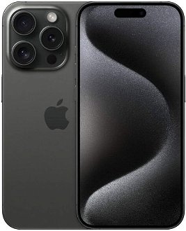 Apple iPhone 15 Pro 512GB, titánová čierna