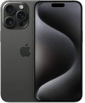 Apple iPhone 15 Pro Max 512GB, black titanium