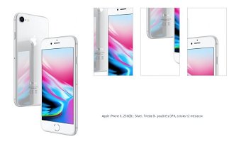Apple iPhone 8, 256GB, strieborná, Trieda B - použité s DPH, záruka 12 mesiacov 1