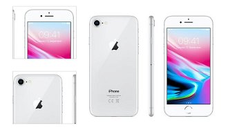 Apple iPhone 8, 64GB, strieborná, Trieda C - použité, záruka 12 mesiacov 4