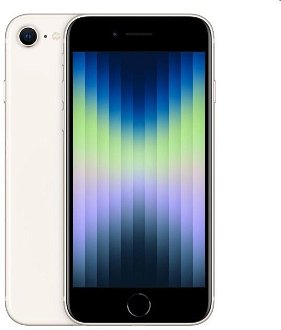 Apple iPhone SE (2022) 64GB, hviezdna biela 2