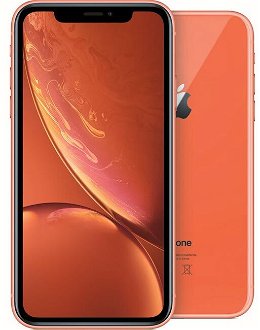 Apple iPhone XR, 64GB, koralová červená, Trieda B - použité s DPH, záruka 12 mesiacov