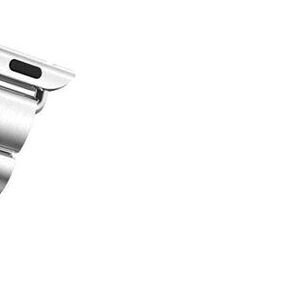Apple Watch 38/40mm Metal band náramok, strieborný 9