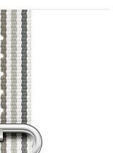 Apple Watch 38mm Gray Stripe Woven Nylon 7