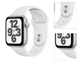 Apple Watch SE GPS, 40mm, sivá, hliníkové puzdro, Trieda B - použité, záruka 12 mesiacov 3