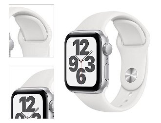Apple Watch SE GPS, 40mm, sivá, hliníkové puzdro, Trieda B - použité, záruka 12 mesiacov 4