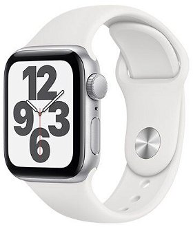 Apple Watch SE GPS, 40mm, sivá, hliníkové puzdro, Trieda B - použité, záruka 12 mesiacov 2