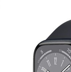 Apple Watch Series 8 GPS 41mm polnočná , hliníkové puzdro so športovým remienkom polnočná 6