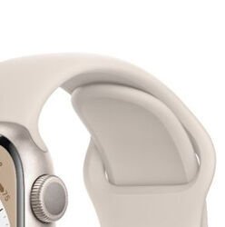 Apple Watch Series 8 GPS, 41mm, hviezdna biela, hliníkové puzdro, Trieda B - použité, záruka 12 mesiacov 7