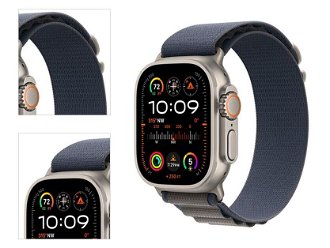 Apple Watch Ultra 2 GPS , 49mm , titánové puzdro  s alpinským remienkom modrá - L 4