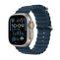 Apple Watch Ultra 2 GPS, 49mm , titánové puzdro s oceánskym remienkom modrá