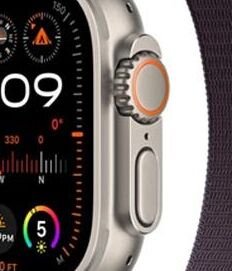 Apple Watch Ultra 2 GPS , 49mm , titánové puzdro  s alpinským remienkom indigová - L 5