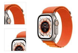 Apple Watch Ultra GPS + Cellular 49mm Titanium Case, Trieda A - použité, záruka 12 mesiacov 4