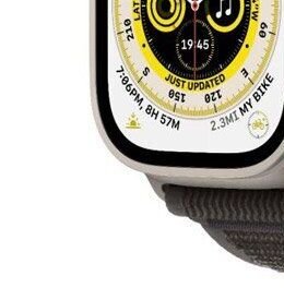 Apple Watch Ultra GPS + Cellular 49mm Titanium Case with Black/Gray Trail Loop - M/L 8