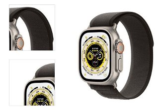 Apple Watch Ultra GPS + Cellular 49mm Titanium Case with Black/Gray Trail Loop - M/L 4