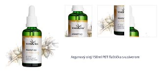 Arganový olej 150ml PET fľaštička s uzáverom 1