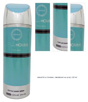 Armaf Blue Homme - deodorant ve spreji 200 ml 1