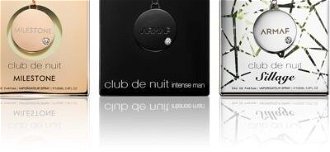 Armaf Club de Nuit Man Intense, Sillage, Milestone darčeková sada pre mužov unisex 3x30 ml 9