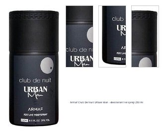 Armaf Club De Nuit Urban Man - deodorant ve spreji 250 ml 1