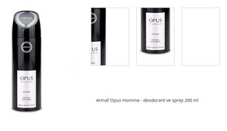 Armaf Opus Homme - deodorant ve spreji 200 ml 1