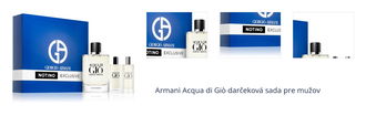 Armani Acqua di Giò darčeková sada pre mužov 1