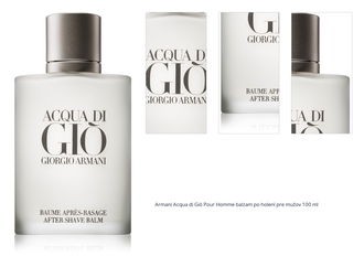 Armani Acqua di Giò balzam po holení pre mužov 100 ml 1