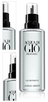 Armani Acqua di Giò Profondo parfumovaná voda náhradná náplň pre mužov 150 ml 4