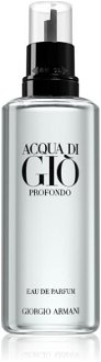 Armani Acqua di Giò Profondo parfumovaná voda náhradná náplň pre mužov 150 ml