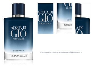 Armani Acqua di Giò Profondo parfumovaná voda plniteľná pre mužov 100 ml 1